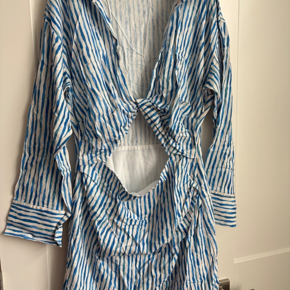 Striped Mini Dress - Picture 2 of 2